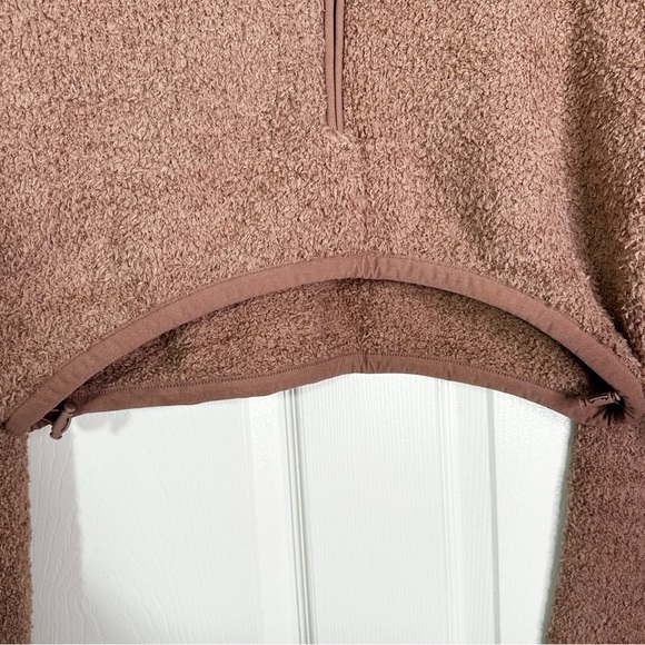 NWT Skims Cozy Knit Cropped Pullover in Tiger’s Eye Women’s Sz S/M - Picture 5 of 10